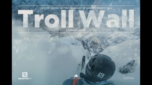 Kilian Jornet i ekstremalny zjazd na nartach Ścianą Trolli
